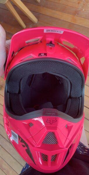 Fluro Pink Fox Helmet Medium 57-58cm
