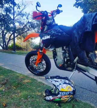 Ktm 530 EXC (low kms and motard!)