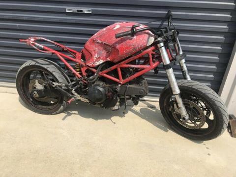Ducati M695 Monster parts wrecking