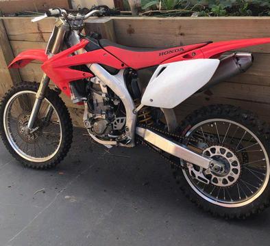 2010 crf 450r or swap for road bike or car trailer or sumthing ov