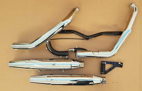 Exhaust System. Factory Original. Harley Davidson Dyna Models