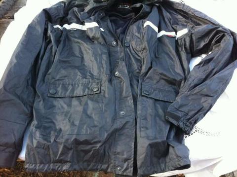 wicked gear motorcycle water proof rain jacket size XXL