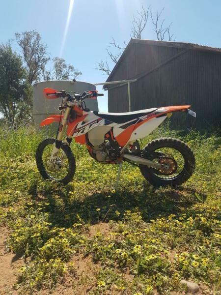 2015 KTM 500EXC in as new condition