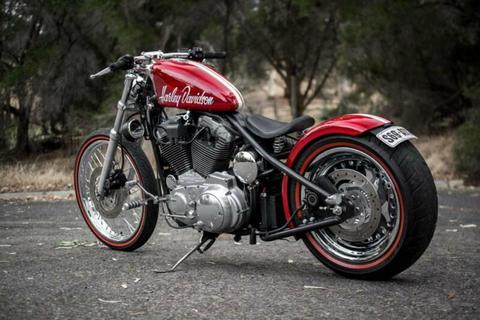 Harley Davidson Sportster - Custom Rigid Bobber / Chopper