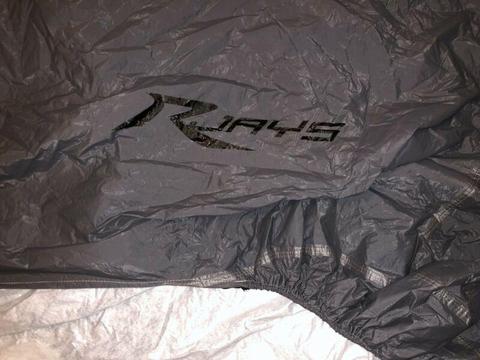 RJAYS SIZE XL FULLY LINED MOTORBIKE COVER WEATHERPROOF AND WATERPROOF