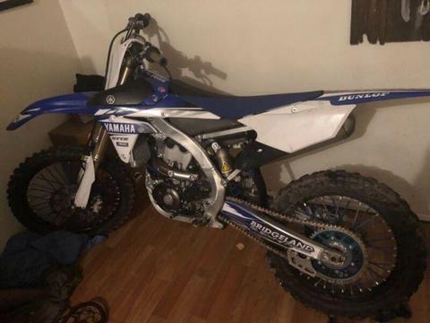 For sale or swaps yz450 2017 tidy bike