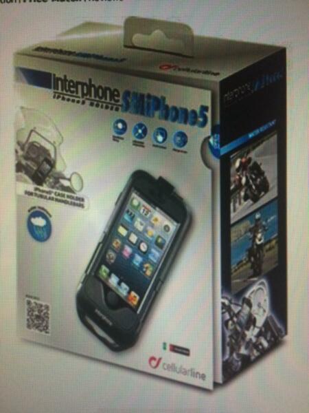 I-Phone holder for motorbikes