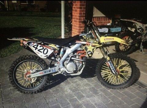 WHEELS ONLY! RMZ450 2008 WHEELS ONLY