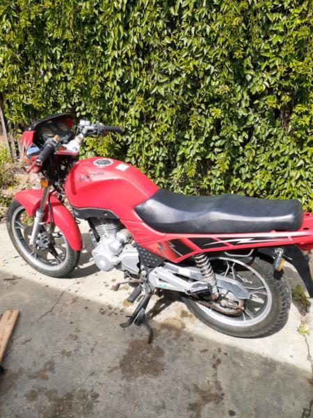Sachs 125cc motorbike