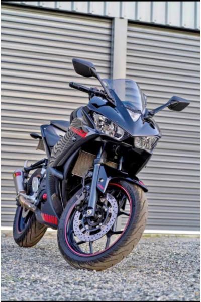 2015 Yamaha r3 6000 km combo glove&helmet&jacket