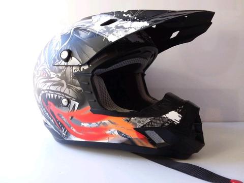 THH TX-12 Kids Size XL Motorbike Helmet