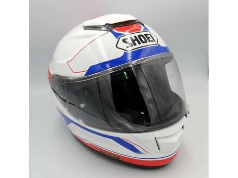 Shoei White Motorcycle Helmet 024900172753
