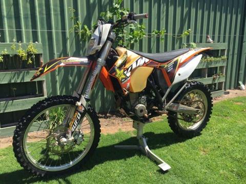 KTM 250excf 2012 licenced