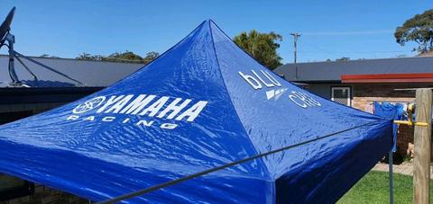 Yamaha pit tent