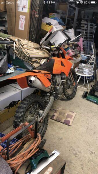 2006 ktm sfx 250