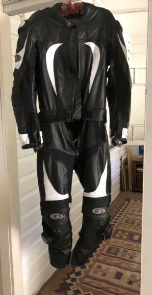 Motorcycle Suit - two piece- size 34