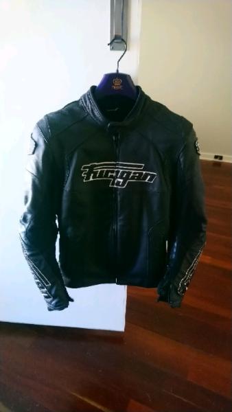 Furygan Leather Motorcycle Jacket M