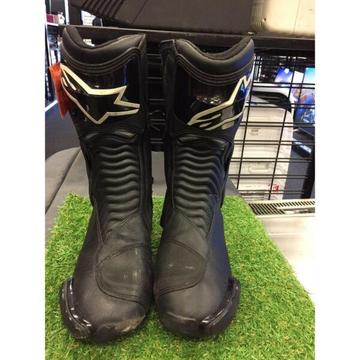 ALPINE STAR S-MX6 MOTORCYCLE SIZE 10 BOOTS- dc174647