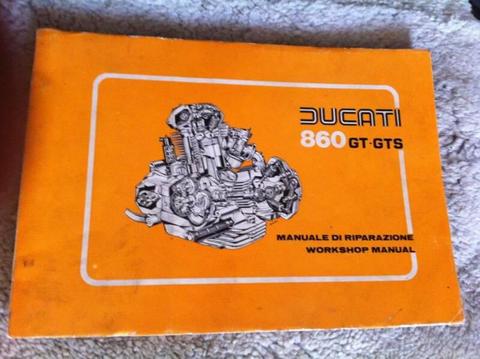 Ducati 860 gt gts workshop manual