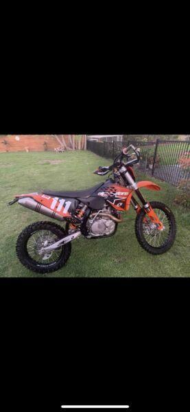 KTM 450 EXC selling due to upgrade