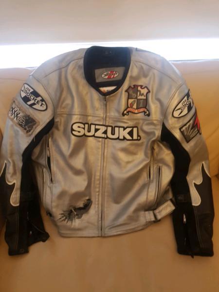 Rare Joe Rocket SUZUKI GSXR Leather motorcycle jacket