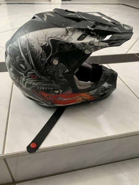 Motor bike helmet size S good condition