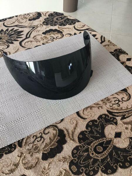 Motorcycle tinted visor