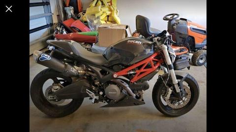 Ducati monster 659 abs (custom bike full carbon