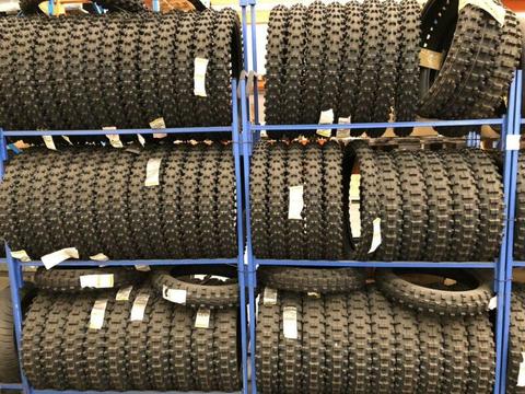 New Dunlop D907 motorbike tyres
