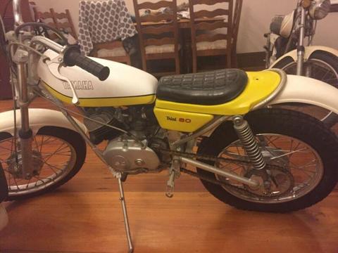 Yamaha TY80 trials bike excellent condition