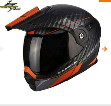 Scorpion EXO ADX1 AT950 modular helmet RRP $400 Size M
