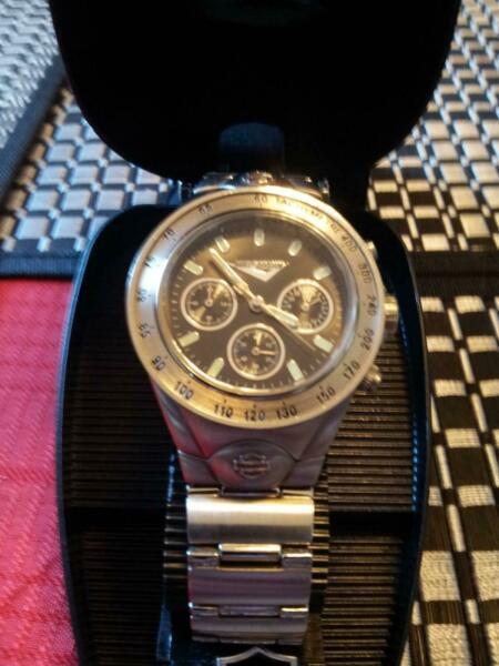 Harley Davidson S/S Chronograph Watch