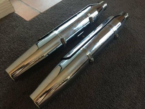 Harley Davidson Softail / Fat Boy Mufflers Exhaust