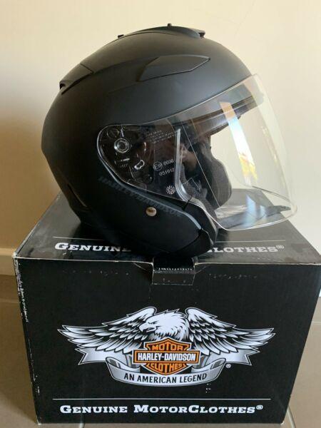 Harley Davidson motorbike helmet