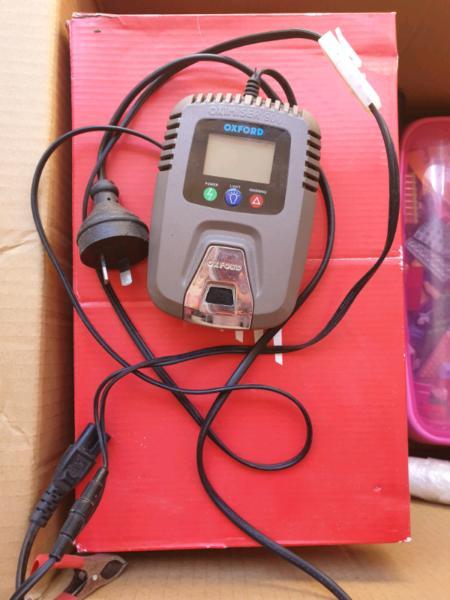 Motorbike battery charger