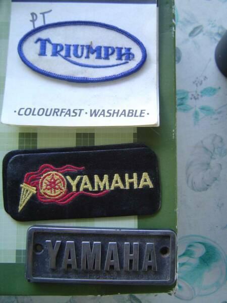 MOTORBIKE ,FUEL,TYRE IRON PATCHES $15-$25 EACH