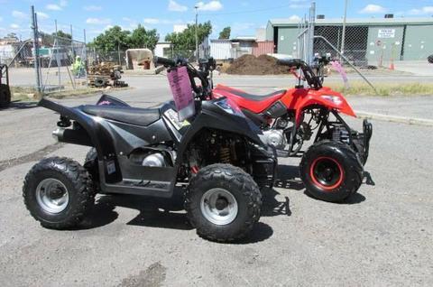 2 KIDS QUADS INCLUDING RIDING GEAR - PACKAGE No 1. $2590
