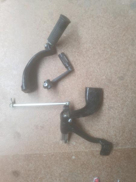 Harley sportster mid mount controls