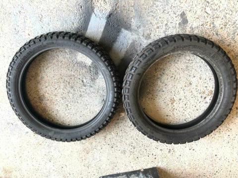Heidenau K60 *SCOUT* motorcycle tyres - like new