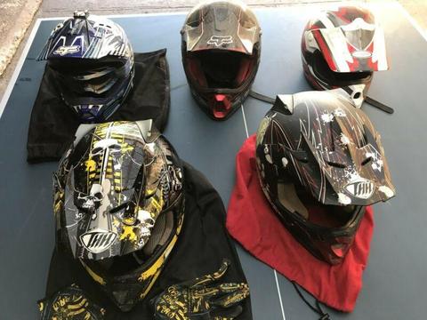 Motocross helmet dirt bike motorcycle 5 helmets onell Fox thh from $29