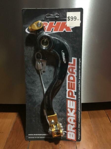 New RHK brake pedal Suzuki RMZ450 RMZ250 $90 free postage
