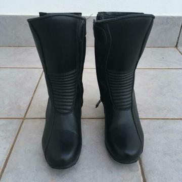 Motorbike Boots Women Size 39 EUR/5 UK Waterproof Black