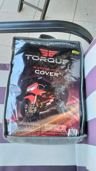 Brand new motorcycle cover