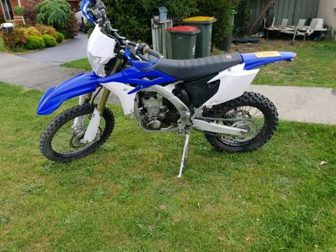 2015 YAMAHA WR450F FUEL INJECTED 4-STROKE