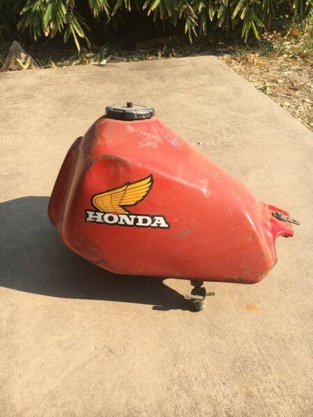 Vintage Honda trailbike fuel tank