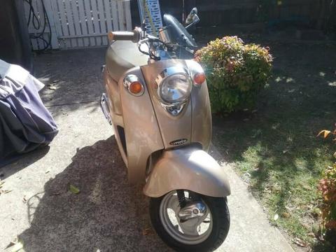 Milan scooter $600 2600ks 50cc as is no rwc or reg