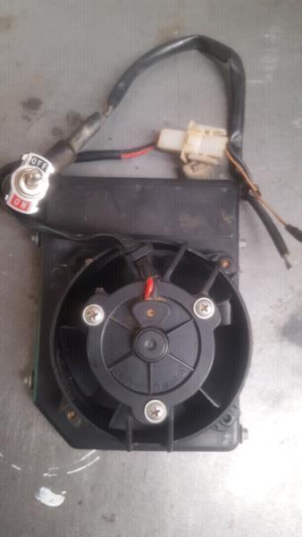 KTM radiator thermo cooling fan exc