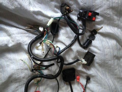 Atomik 150/200/250 complete wiring harness