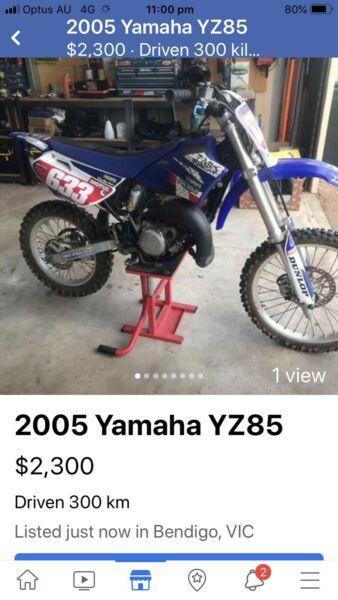 Yamaha YZ85