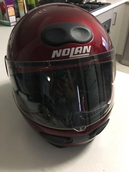 Nolan motorcycle helmet Size M